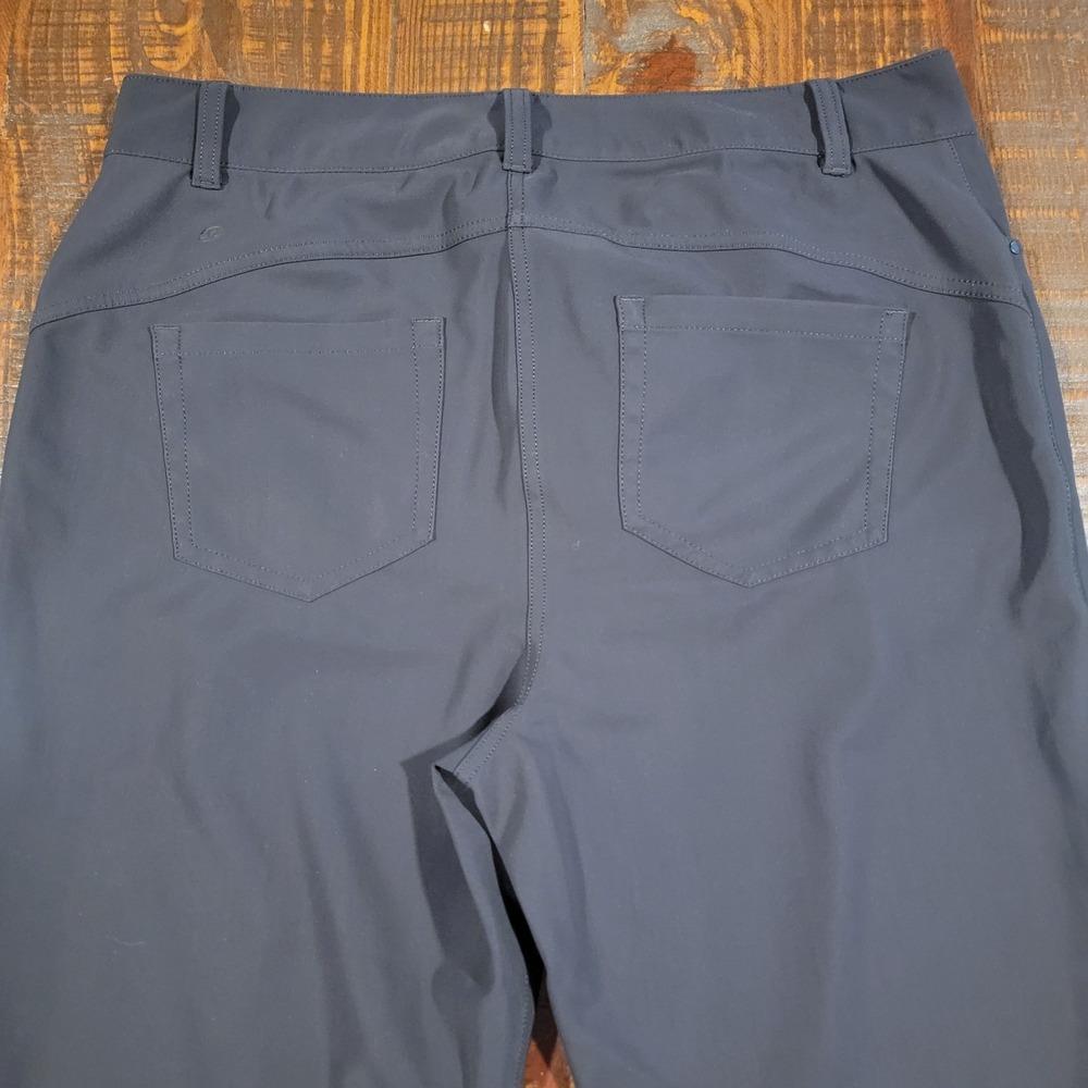 Lululemon City Sleek Slim-Fit 5 Pocket High-Rise Pant Women's 33 Black Athletic - Picture 7 of 8